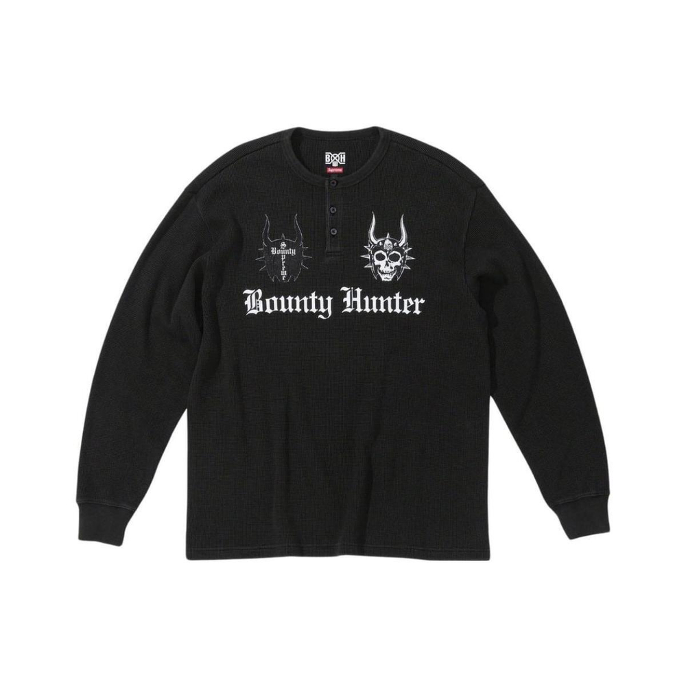 Supreme x BOUNTY HUNTER FW23 WEEK6 THERMAL HENLEY L/S TOP T
