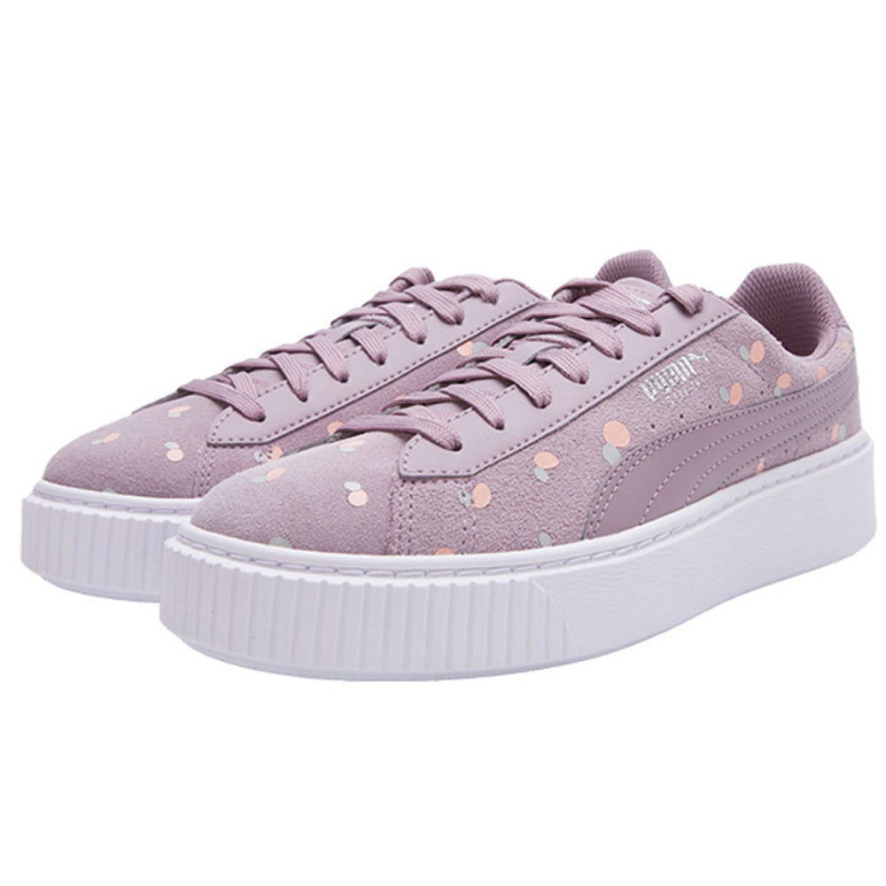 PUMA Suede Platform Dots Jr