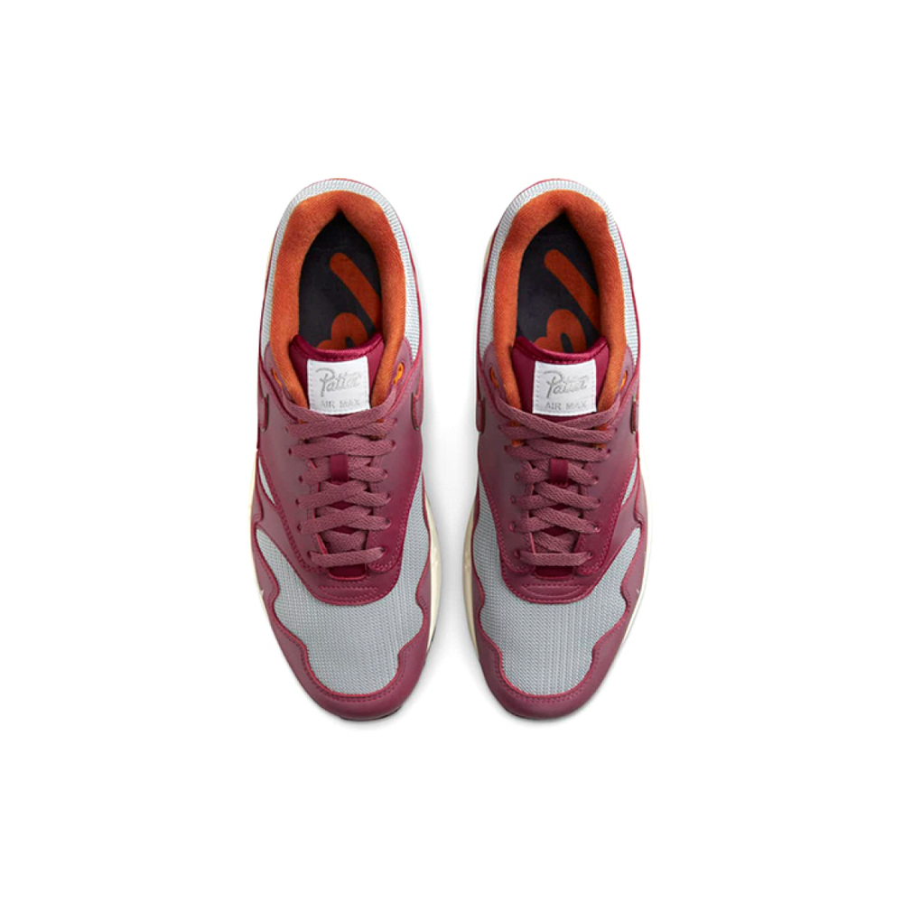 Patta x Nike Air Max 1 "night maroon"