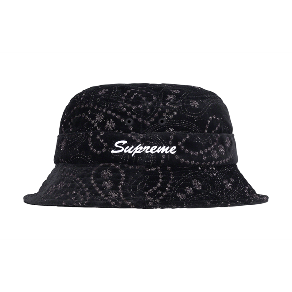 Supreme FW23 WEEK 15 VELVET PAISLEY BOONIE