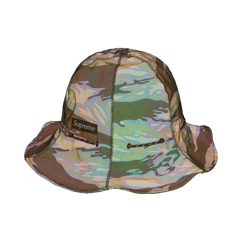 Supreme Week 15 Tiger Camo Reflective Tulip Hat