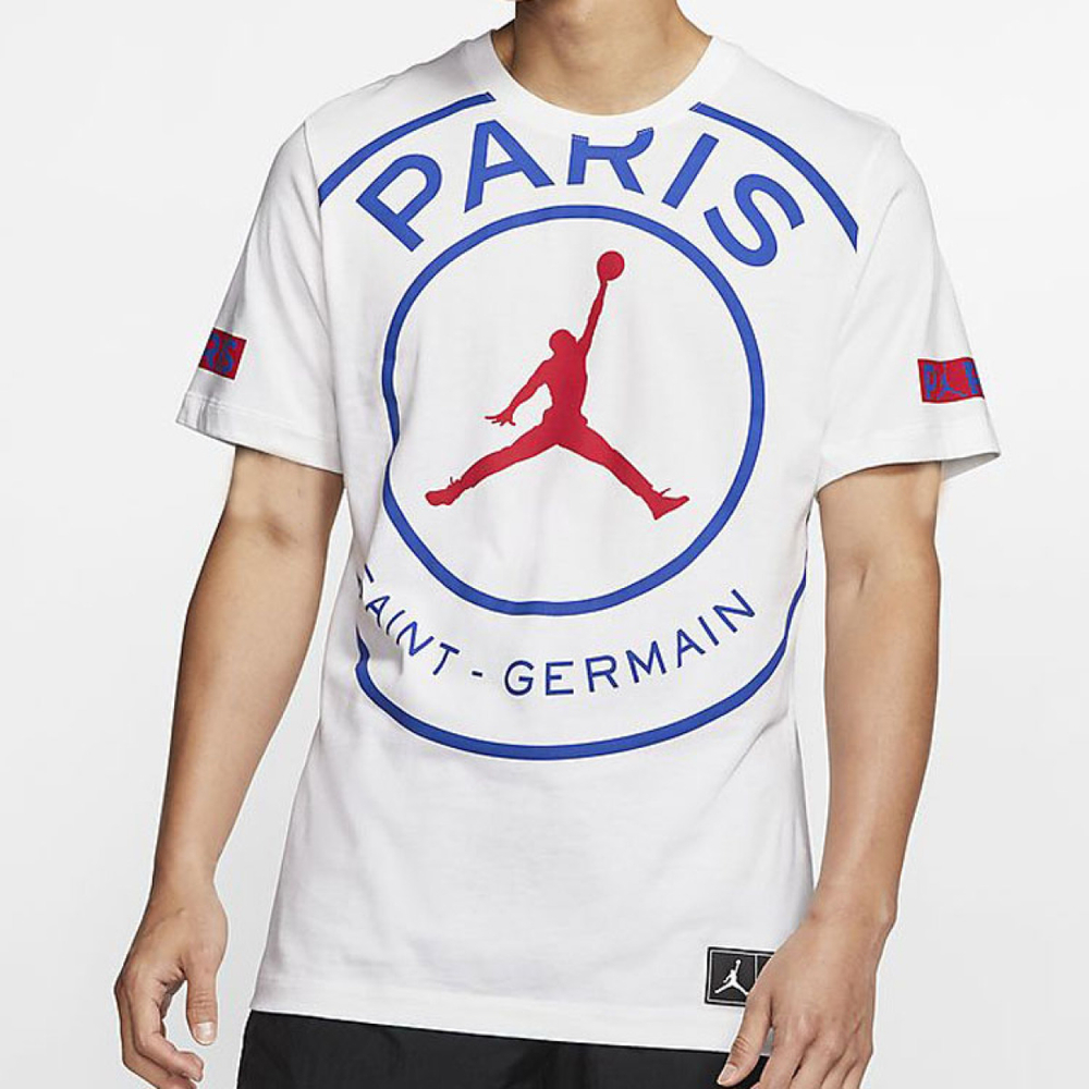 Jordan As M J Psg Logo Tee T