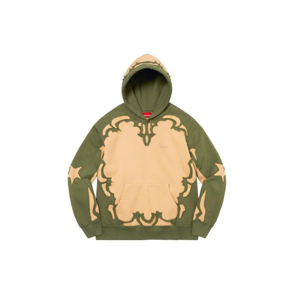 Supreme SS23 Week12 WESTERN CUT OUT HOODED SWEATSHIRT