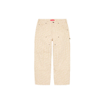 Supreme FW21 Week 5 Monogram Double Knee Denim Painter Pant