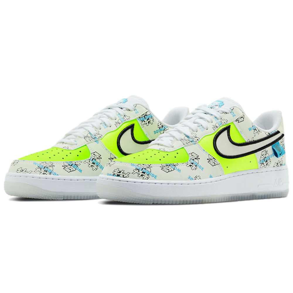 Nike Air Force 1 “worldwide pack” logo