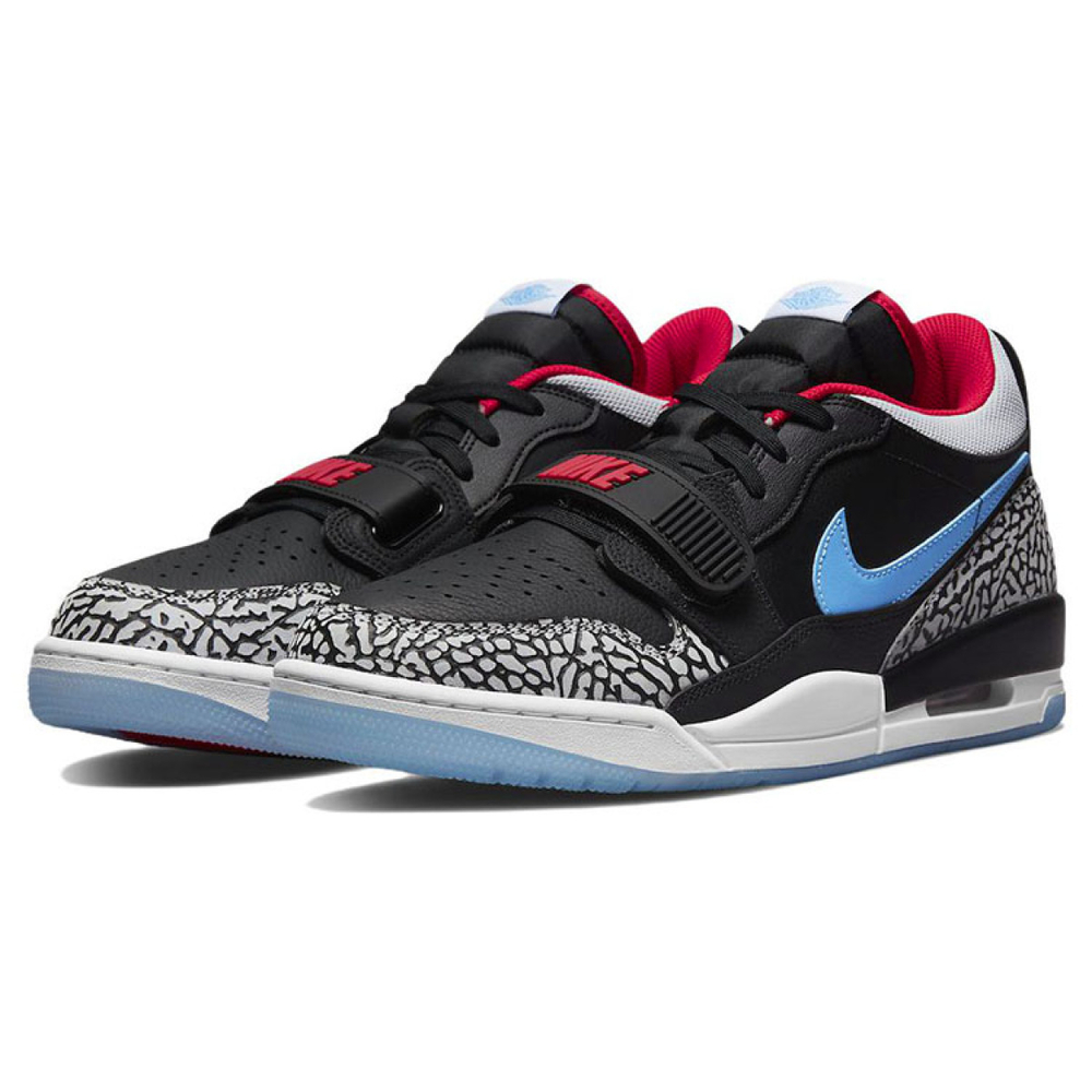 Jordan Legacy 312 low "chicago flag"