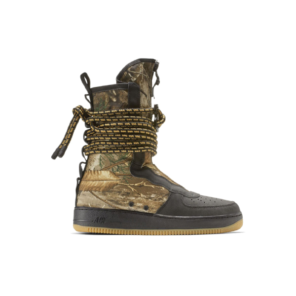Realtree x Nike Air Force 1 Hi "Black Camo"