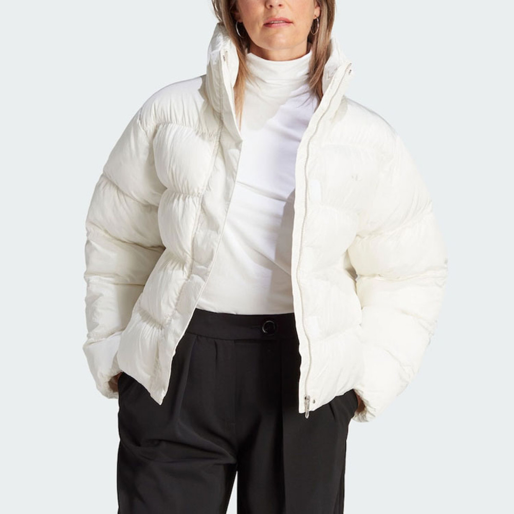Adidas originals Short Vegan Puffer Jacket Logo