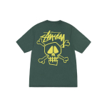 Stussy FW23 SKULL & BONES TEE PIGMENT DYED T
