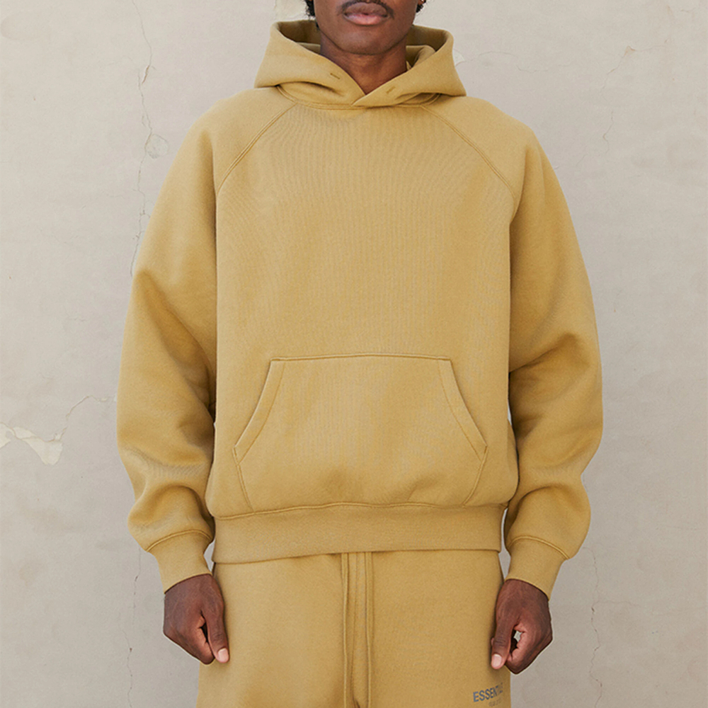 Fear of God Essentials FW21 Pullover Hoodie Amber Logo