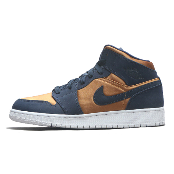 Jordan Air Jordan 1 Mid Obsidian Desert Ochre