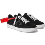 OFF-WHITE 2.0 Leather Trimmed Suede Sneakers