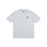 PALACE Bones T-Shirt Grey Marl Logo T