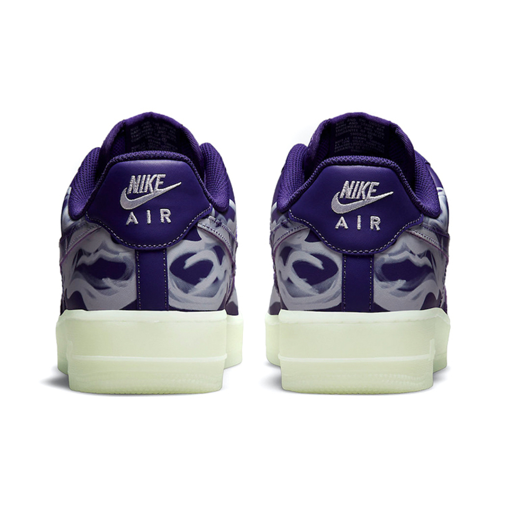 Nike Air Force 1 '07 Skeleton QS "Purple Skeleton"