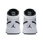Jordan Air Jordan 1 Retro Mid White Black Hyper Jade