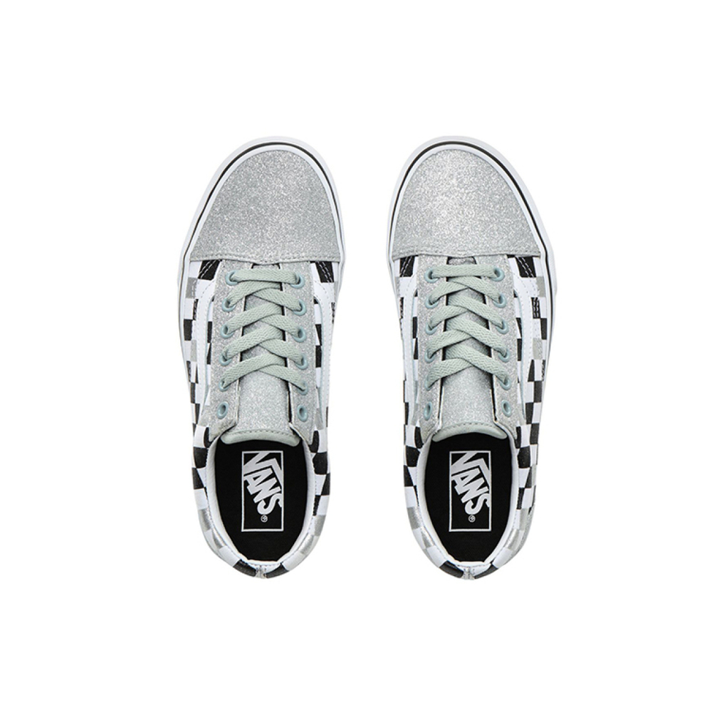 Vans Old Skool Glitter Checkerboard'