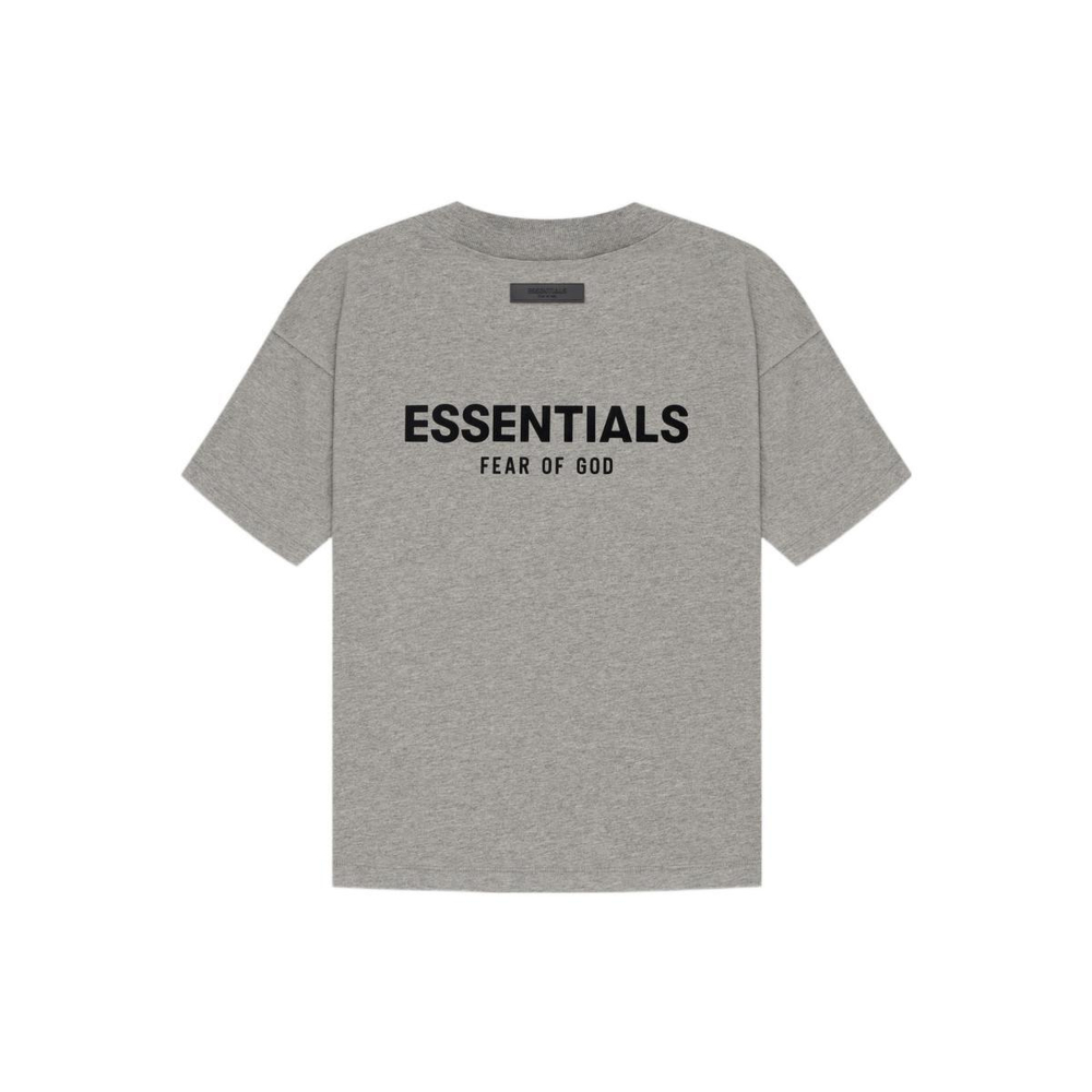 Fear of God Essentials SS22 Dark Oatmeal Logo T