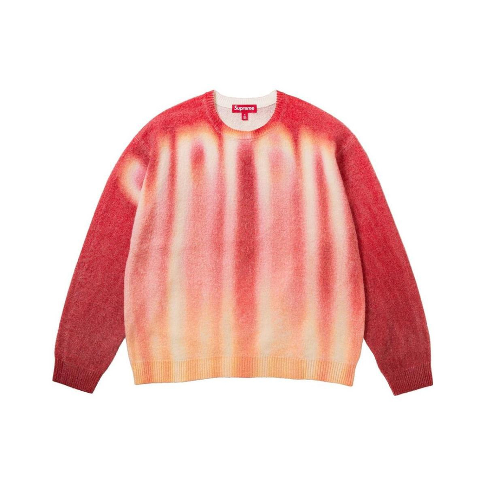 Supreme FW23 WEEK1 BLURRED LOGO SWEATER Logo