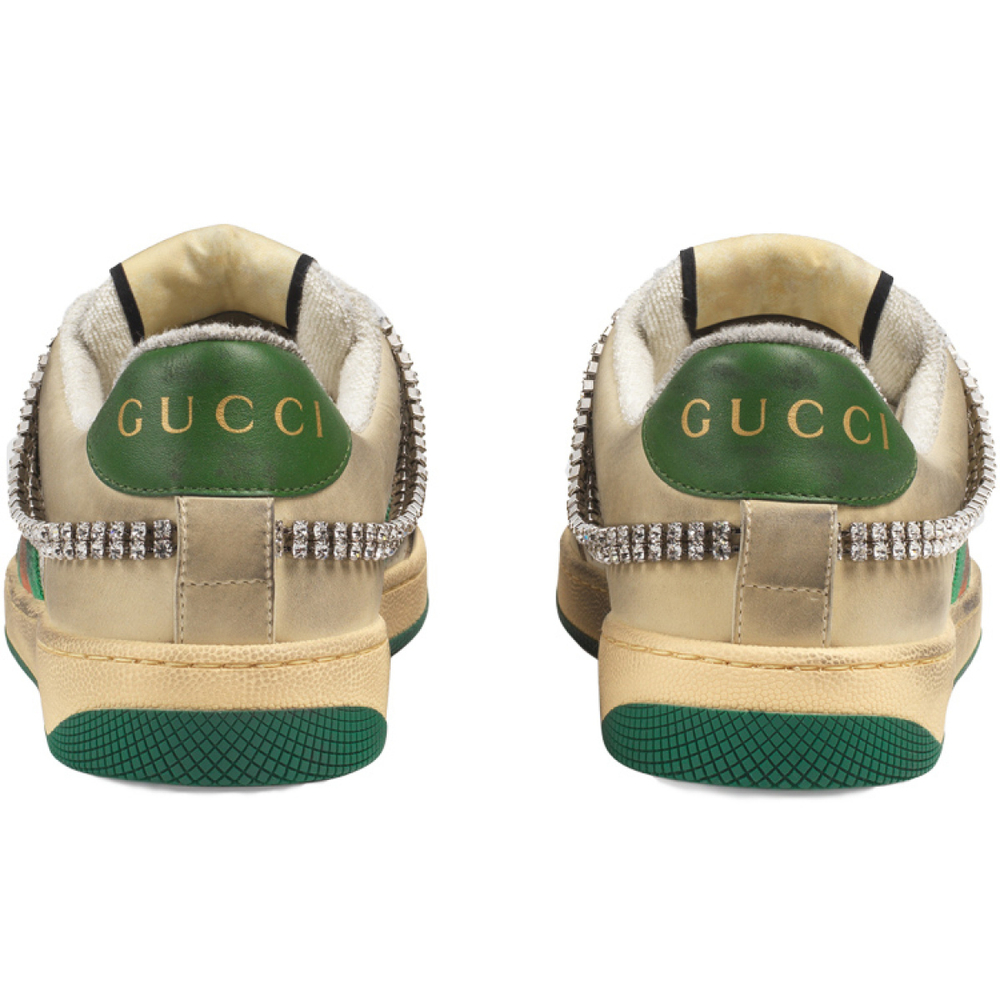 GUCCI Screener Sneaker With Crystals GG