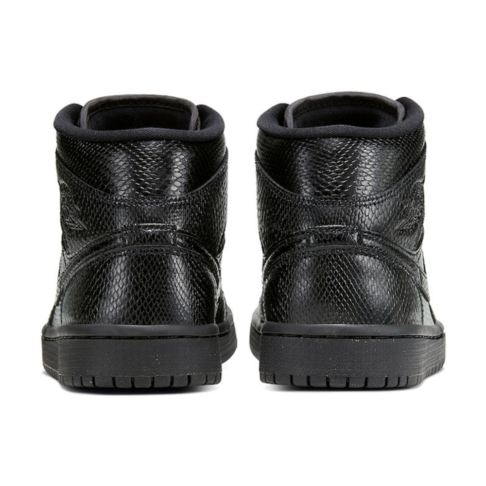 Jordan Air Jordan 1 Mid "Black Snakeskin"