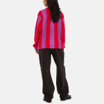 Stussy FW23 STRIPE BRUSHED CARDIGAN