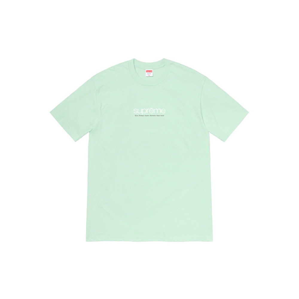 Supreme Week 1 Five Boroughs Tee Logo Logo T