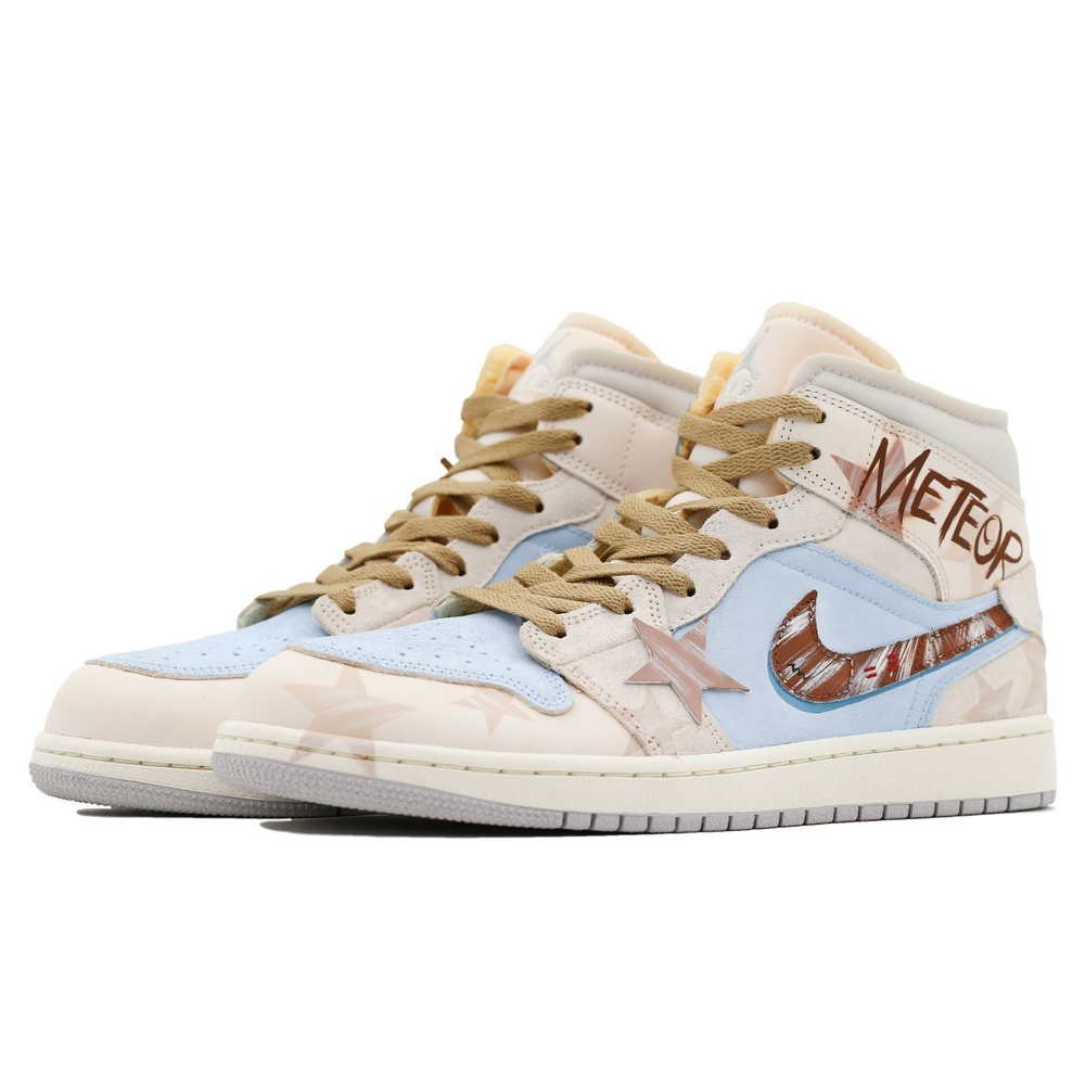 【 】 Jordan Air Jordan 1 Mid SE Craft GS