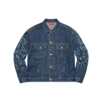 Supreme SS23 Week 1 T-SHIBORI DENIM TRUCKER JACKET