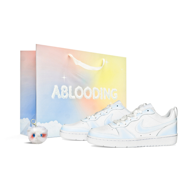 【 】 Nike Court Borough ABLOODING GS
