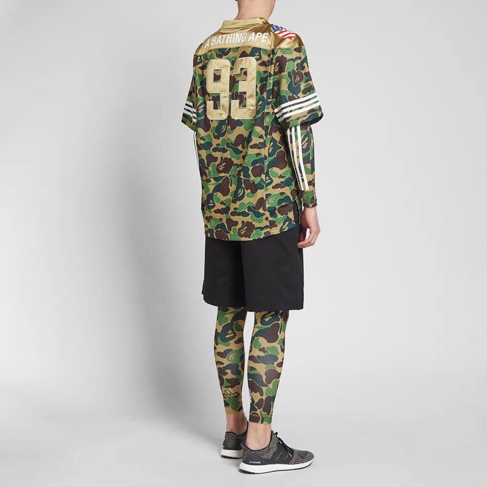 Adidas x Bape SB Jersey Green T