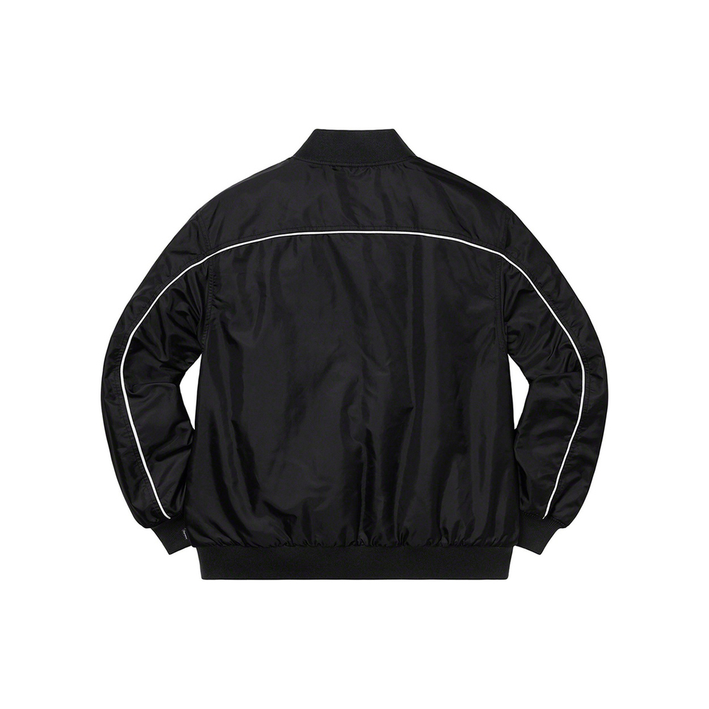 Supreme FW20 Week 1 Contrast Script Varsity Jacket