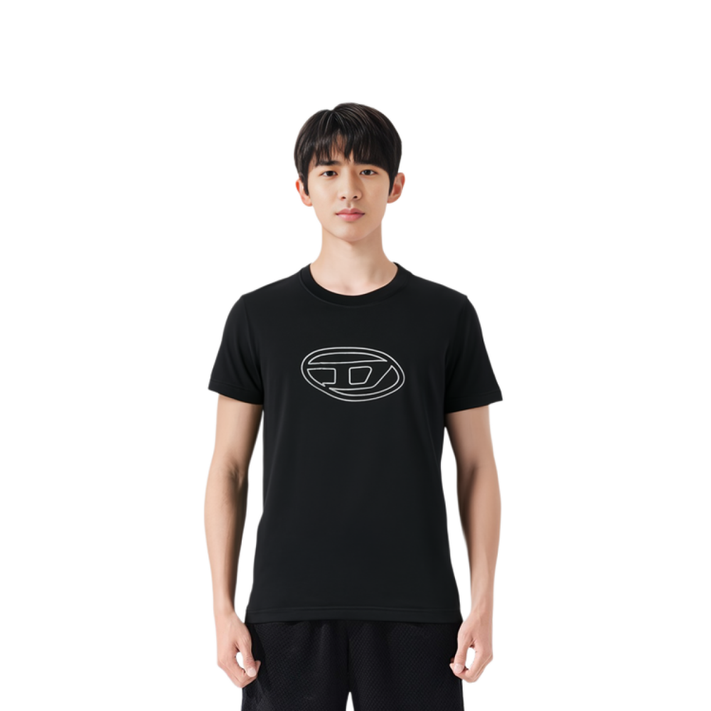 DIESEL SS22 OVAL-D Logo T