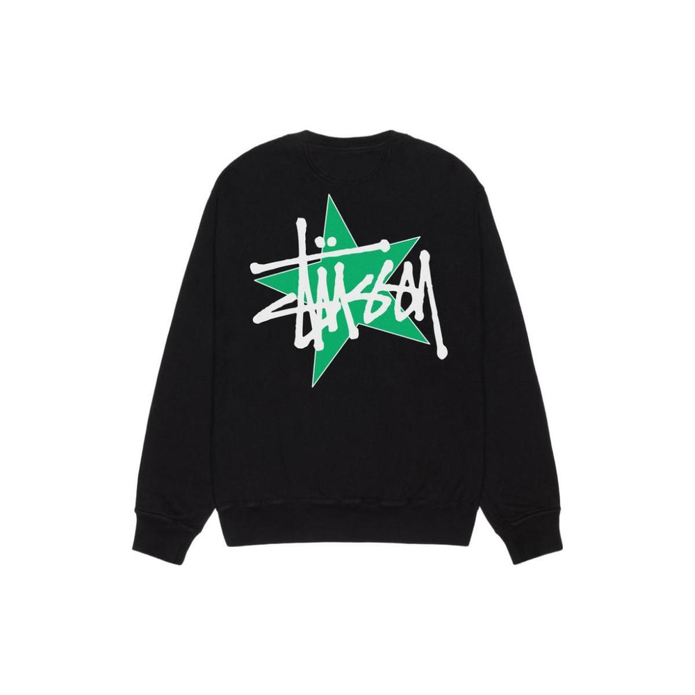 Stussy FW23 STAR CREW PIGMENT DYED Logo