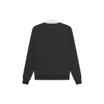 Fear of God Essentials SS23 waffle henley rugby off black Logo Polo