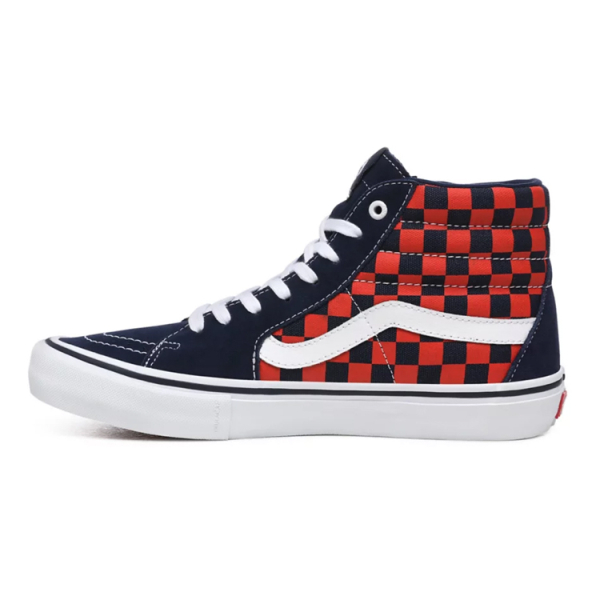 Vans SK8 Pro "Checkerboard Navy Orange"