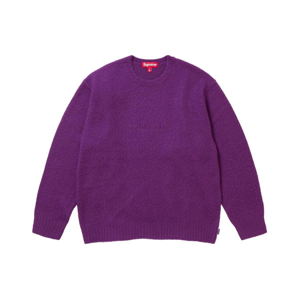Supreme FW23 WEEK18 PILLED SWEATER Logo