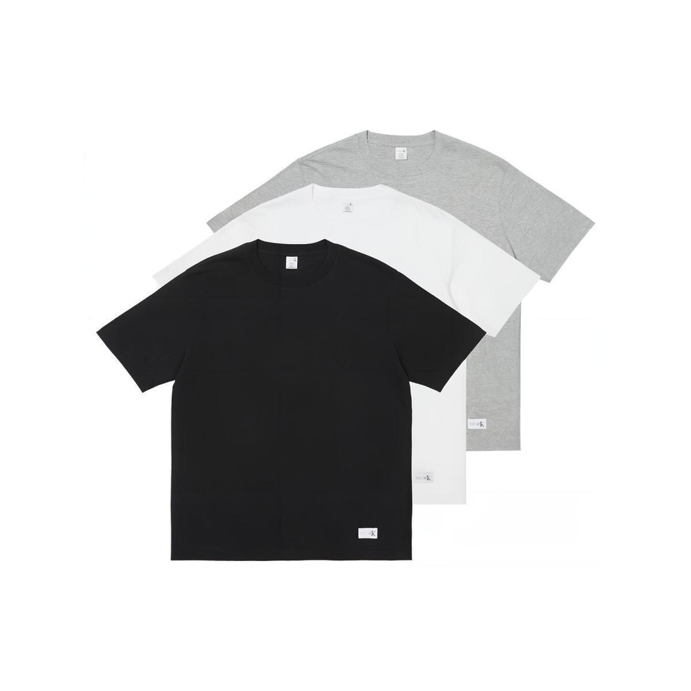 PALACE x Calvin Klein Ck1 Palace Short Sleeve Crew Neck Tee 3pk Classic White / Light Grey T 1 3