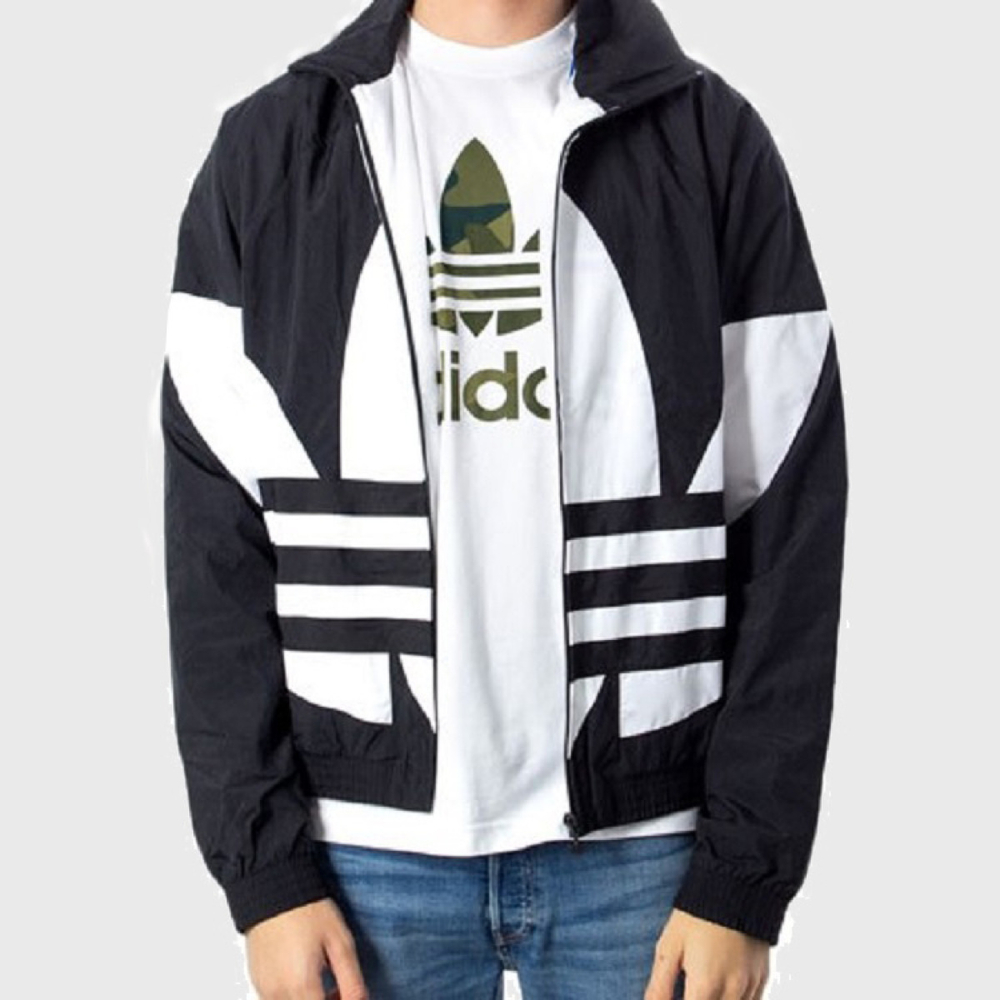Adidas originals Big Trefoil Track Top Night Marine Logo