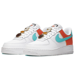 Nike Air Force 1 White Aqua Clay