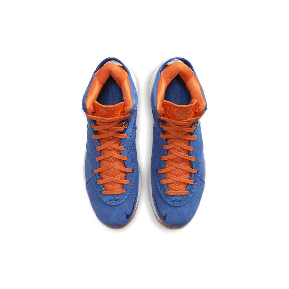 Nike Lebron 8 QS "Blue and Orange" TPU