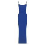 SKIMS SOFT LOUNGE LONG SLIP DRESS /COBALT