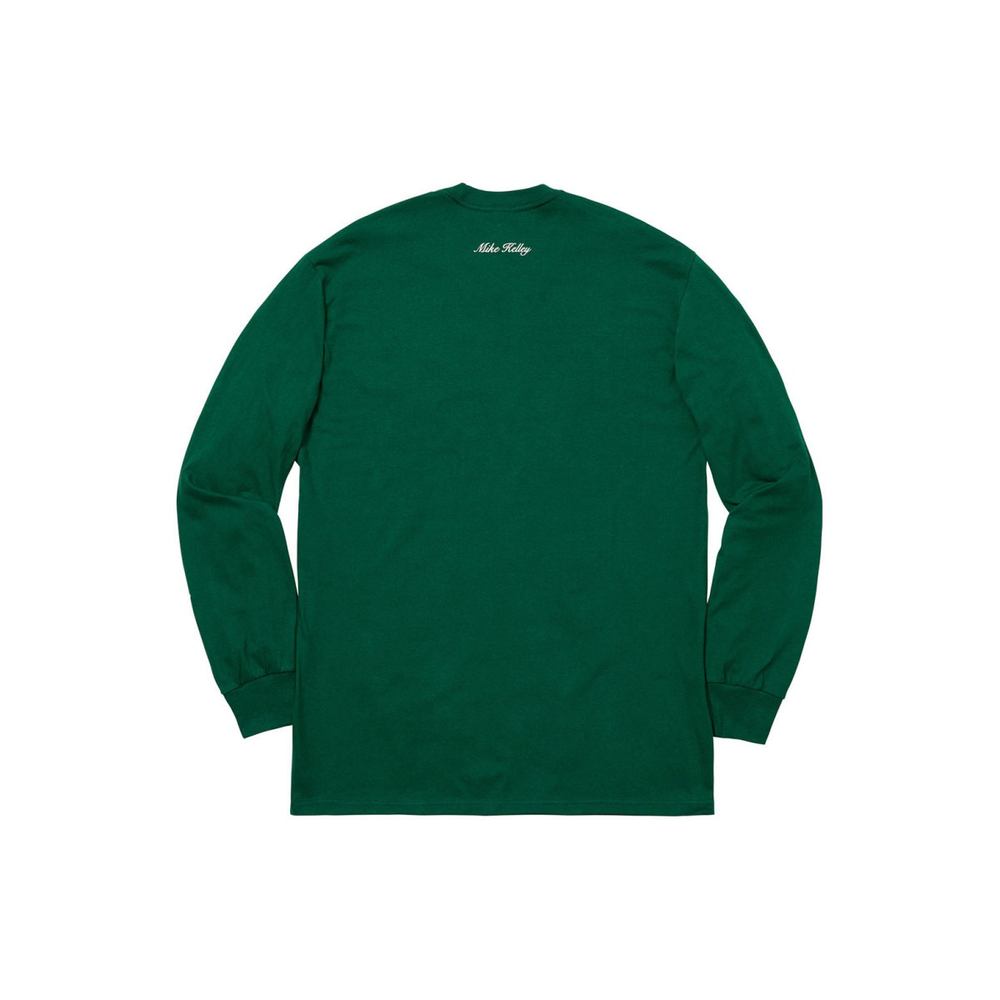 Supreme FW18 Mike Kelley AhhYouth! L/S Tee Dark Green T