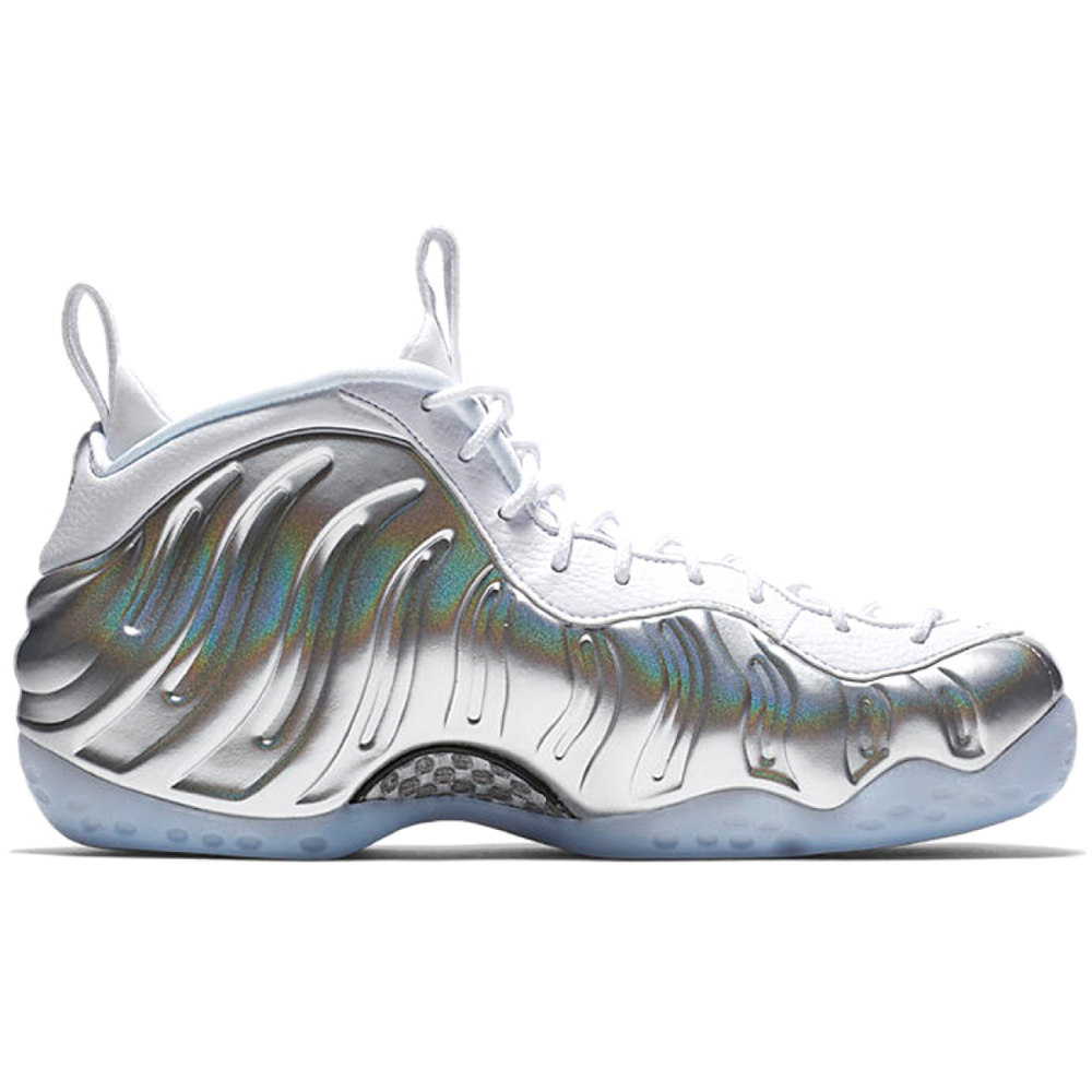 Nike Foamposite One chrome white