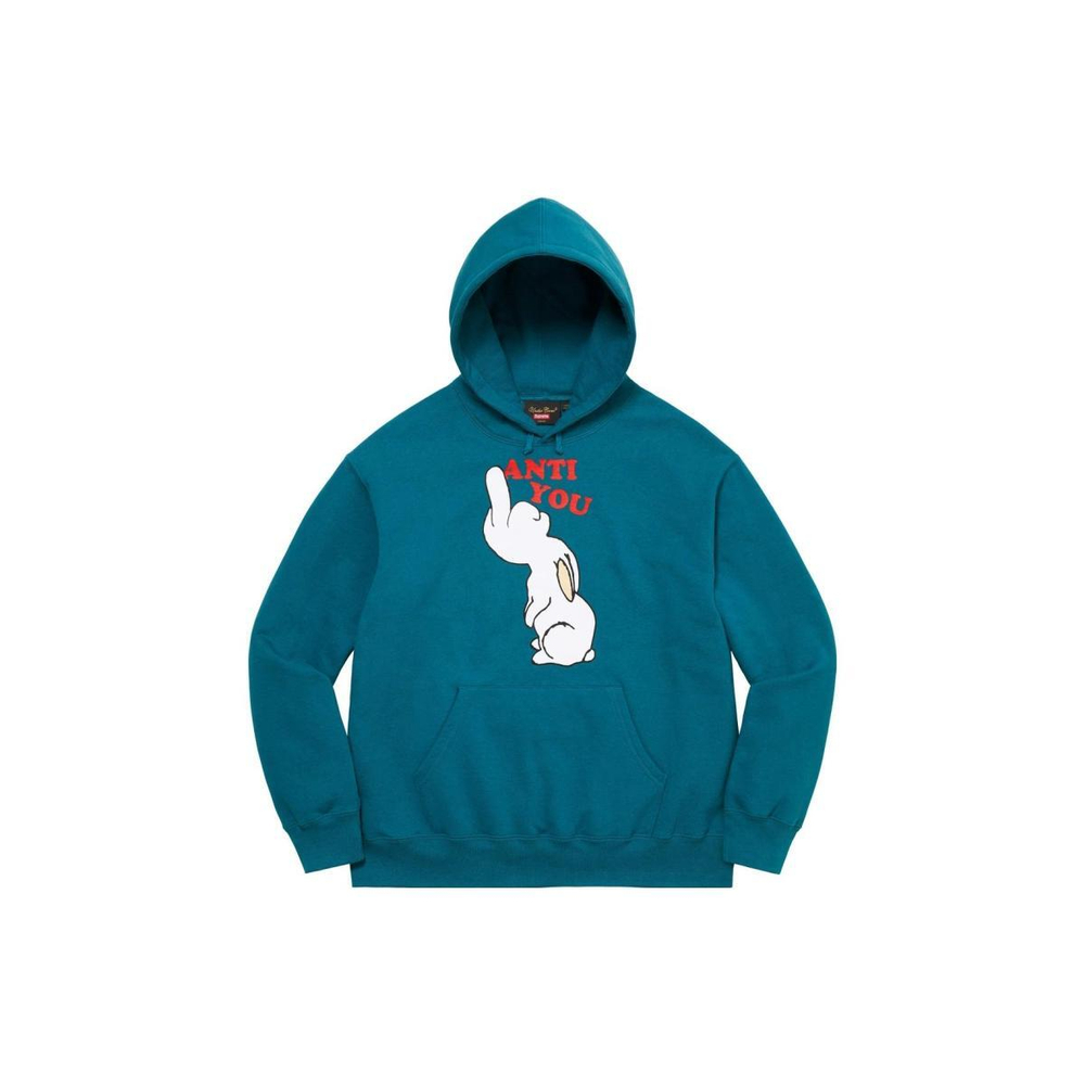 Supreme SS23 Week6 ANTI YOU HOODED SWEATSHIRT