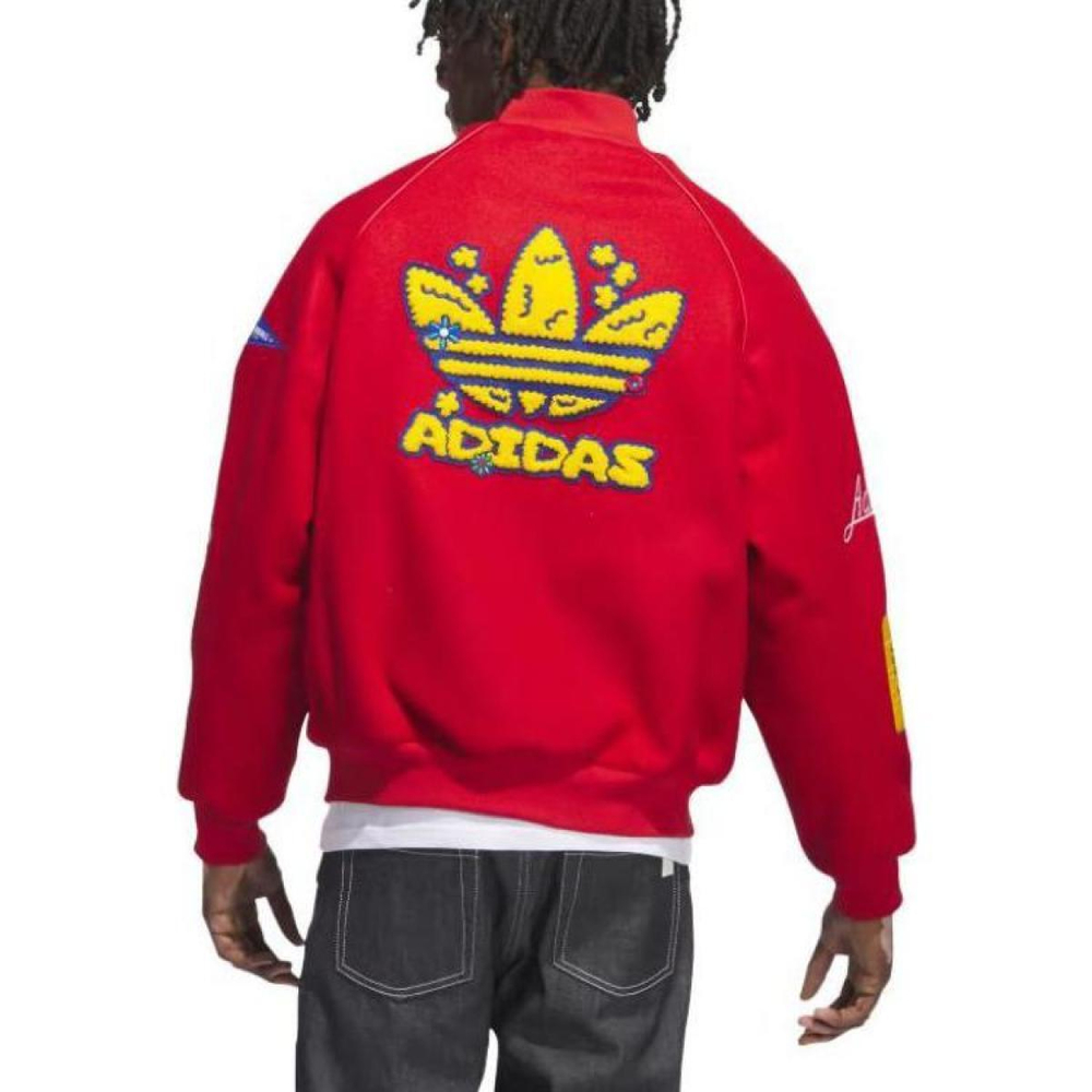 Adidas originals Collegiate Badge Sst Letterman Jacket