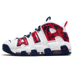 Nike Air More Uptempo red navy camo air