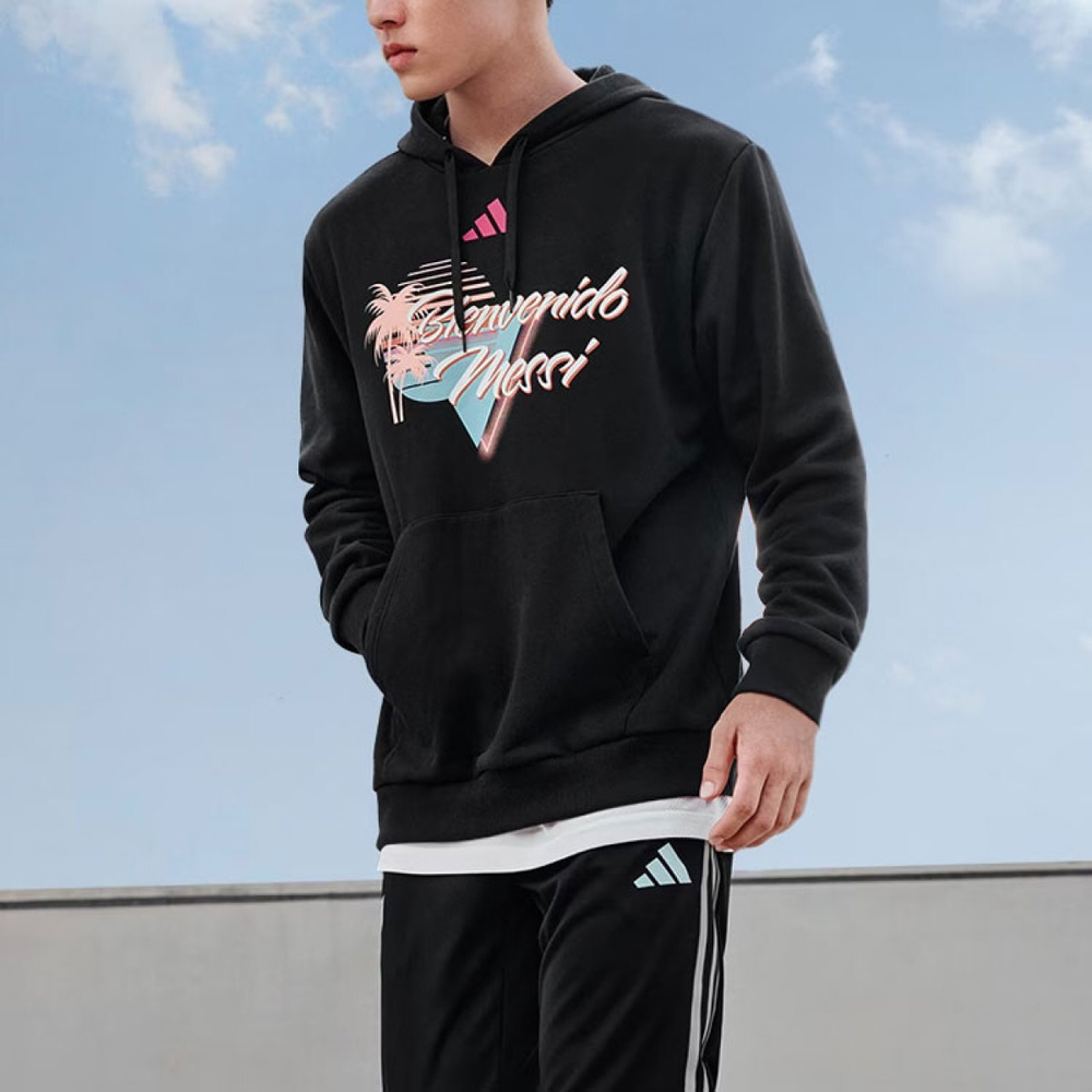 Adidas Messi Football Graphic Hoodie