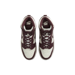 Nike Dunk High burgundy crush