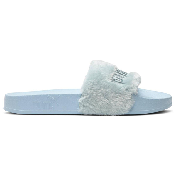 PUMA Rihanna Fenty Fur Slide Cool Blue