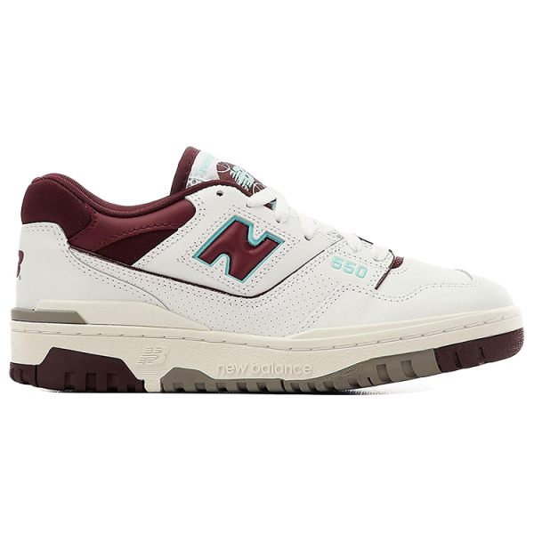 New Balance NB 550 White Burgundy